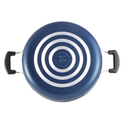 Vinod Zest Non Stick Deep Fry Pan - Gas Compatible Base | Vinod Cookware India