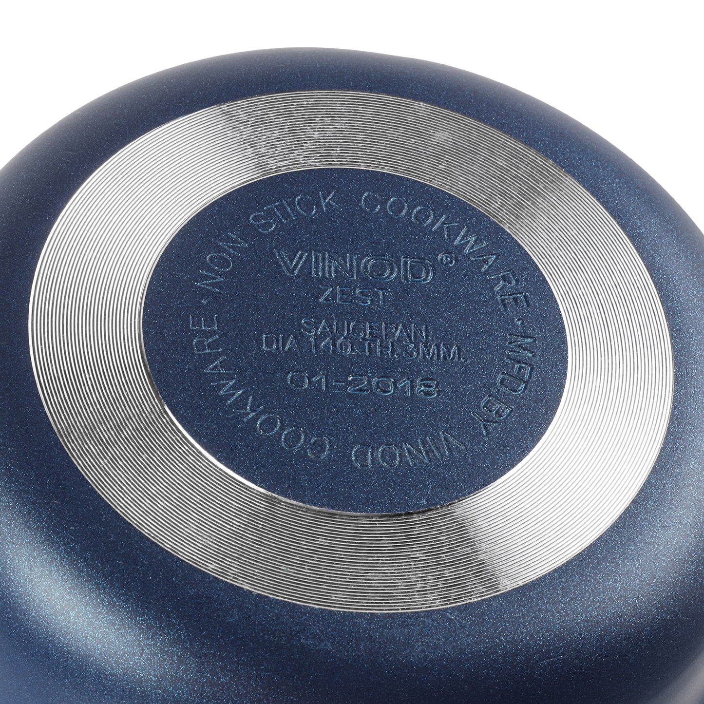 Vinod Zest Non Stick Saucepan - Gas Compatible Base | Vinod Cookware India