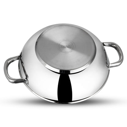 Vinod Modena Set - AISI 430 Grade Magnetic Induction Base Detail | Vinod Cookware