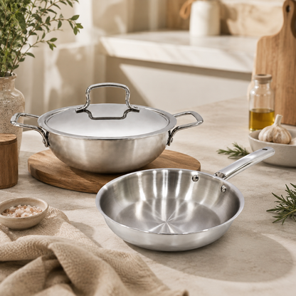 Vinod Grandior Triply Sets - (Induction Friendly)