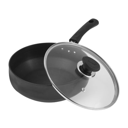 Vinod Hard Anodised All Purpose Pan - With Glass Lid | Vinod Cookware India