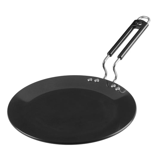 Vinod Hard Anodised Tawa Induction Friendly - Black Finish | Vinod Cookware India
