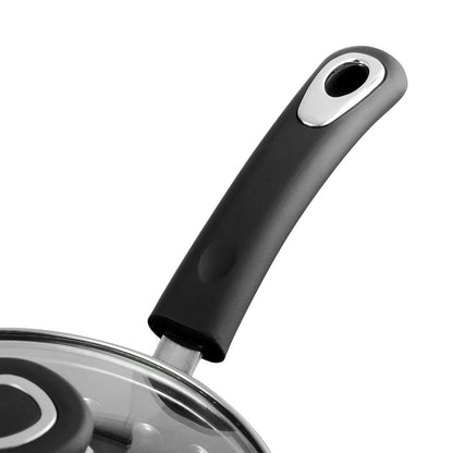 Vinod Hanos Non Stick Saucepan - Heat Resistant Bakelite Handle | Vinod Cookware India