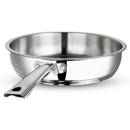 Vinod Modena Set - High Quality Stainless Steel Frypan with Induction Base | Vinod Cookware