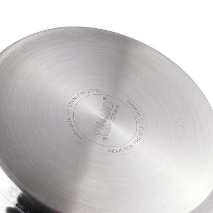 Vinod Almaty Saucepot Set - Induction Safe with Toughened Glass Lid Steam Vent | Vinod Cookware