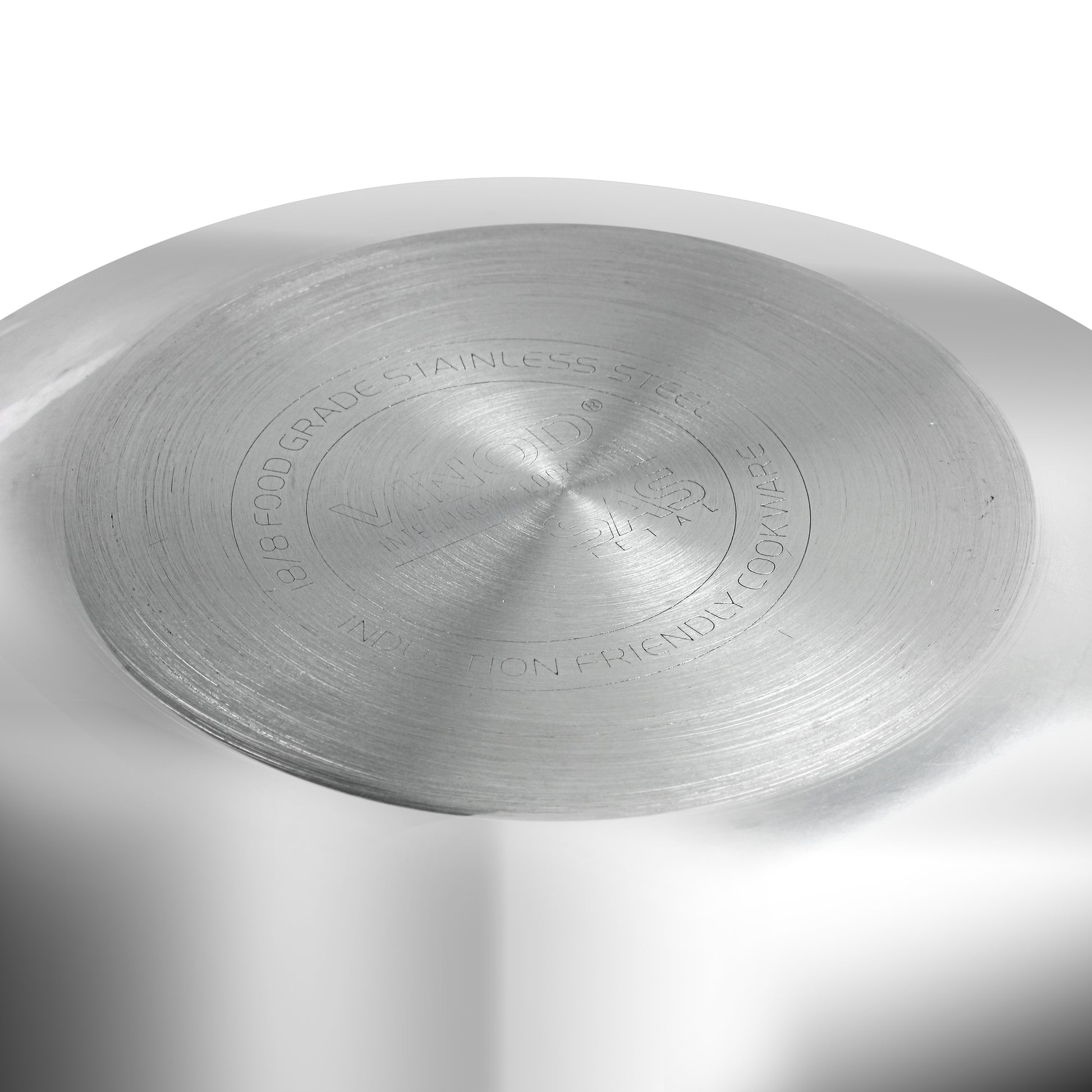 Vinod Platinum Triply Stainless Steel Deep Frypan - Induction Safe Base | Vinod Cookware India