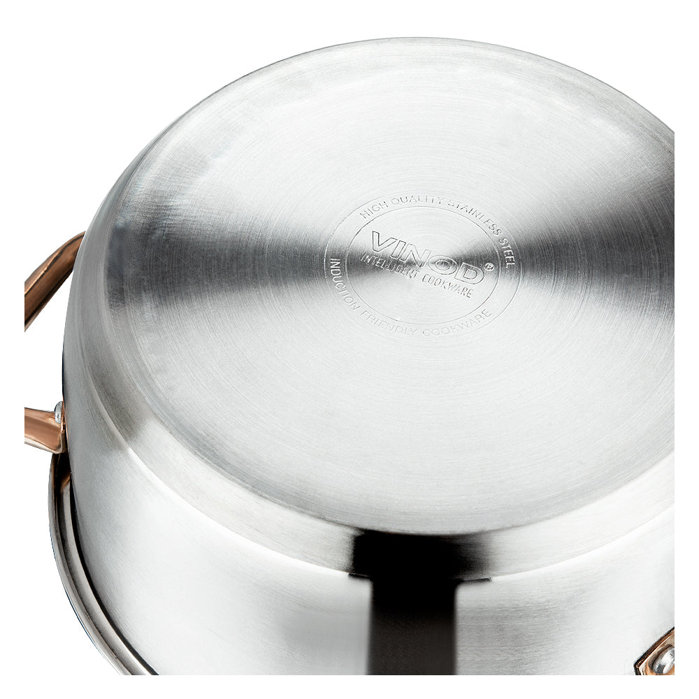 Vinod Oxford Stainless Steel Casserole - Induction Safe | Vinod Cookware India