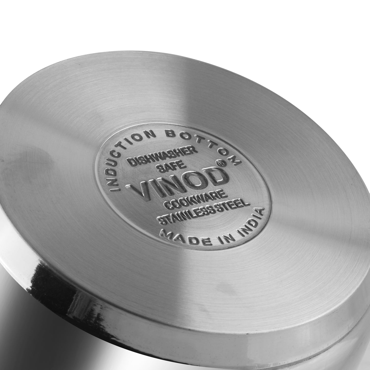 Vinod Amalfi Set - Induction Safe Stainless Steel Tope with SAS Bottom | Vinod Cookware