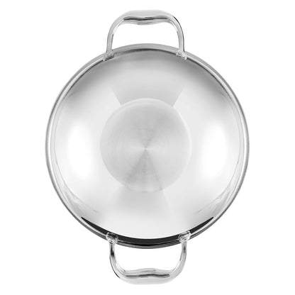 durable kitchen cookware, compact cookware, everyday cooking kadai, multipurpose deep pan