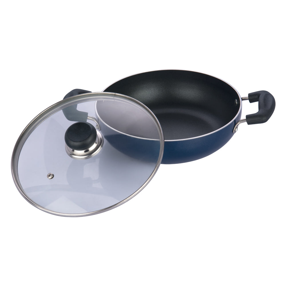 Vinod Zest Non Stick Kadai - Scratch Resistant Coating | Vinod Cookware India