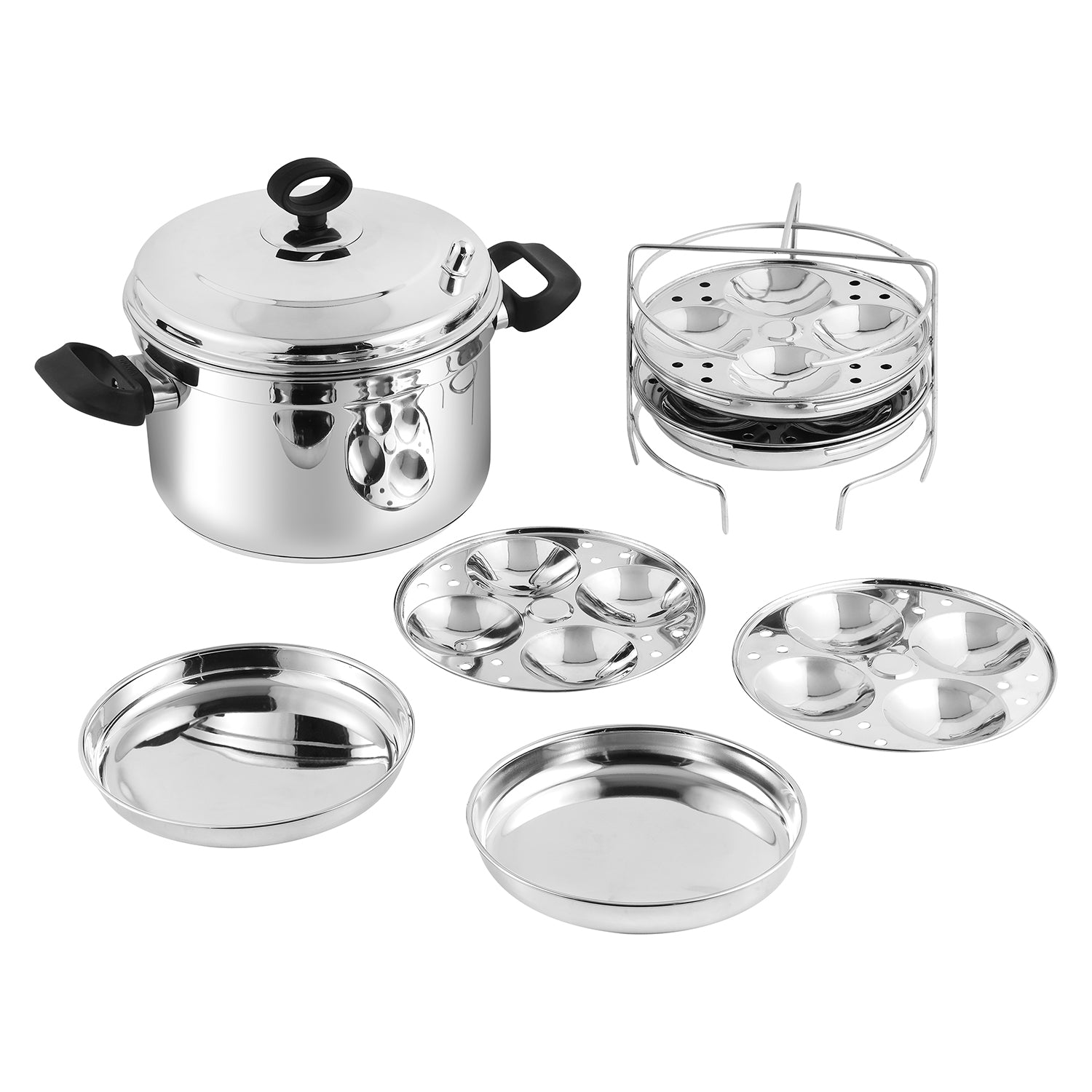 Vinod Stainless Steel Multi Pot Large - High Capacity Induction Ready Steamer | Vinod Cookware