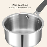 Vinod Platinum Luxe 5 pc Set (with Lids)