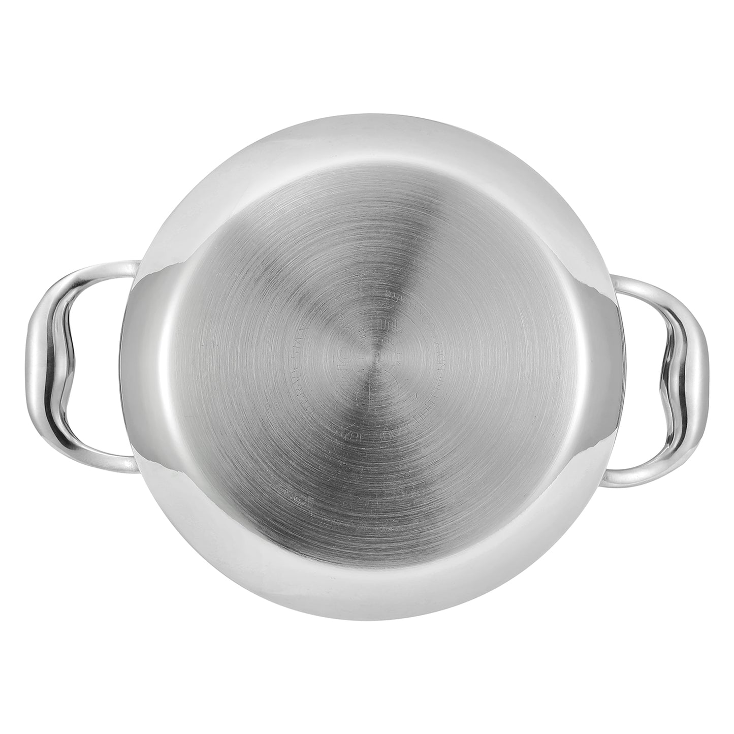 Mirror Finish Stainless Steel, Food Grade Stainless Steel, Tri-Ply Technology, Faster Cooking Performance, Long Lasting Cookware, Hygienic Cooking Pot, Corrosion Resistant Steel, Non Reactive Cookware, Gas Stove Compatible, Induction Stove Compatible, Stylish Kitchen Cookware,