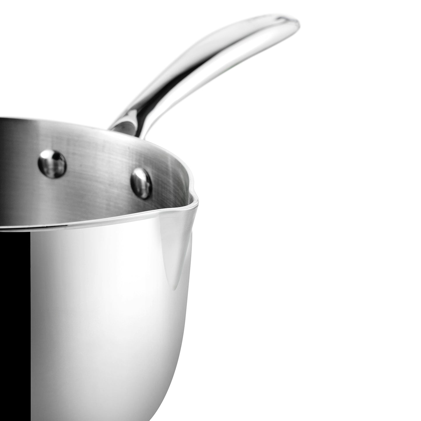 Vinod Platinum Triply Stainless Steel Milkpan Induction Friendly | Vinod Cookware India