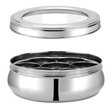 Kraft Stainless Steel Belly shape Masala Dabba