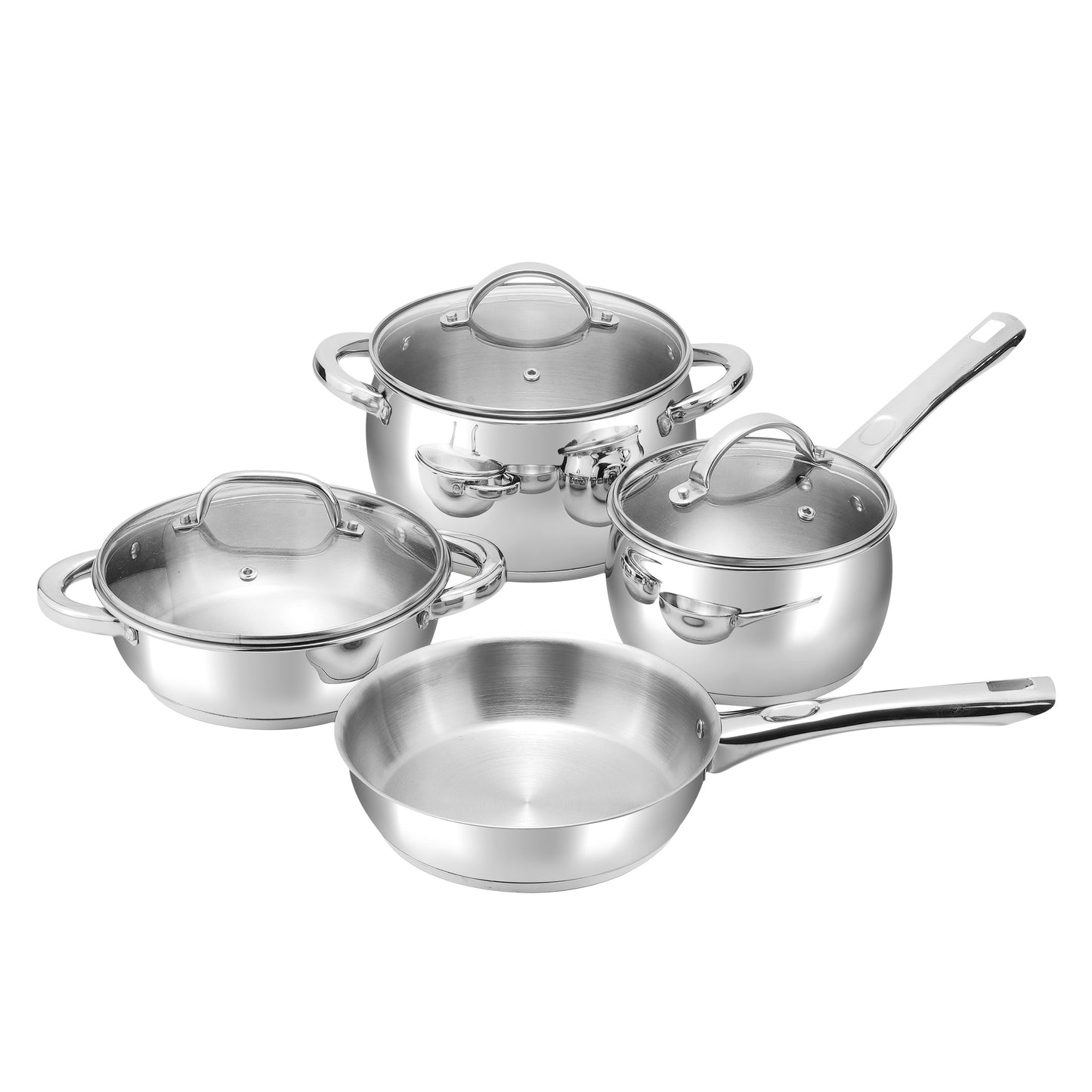 Vinod Letten Set - Tempered Glass Lid with Steam Vent for Monitoring | Vinod Cookware