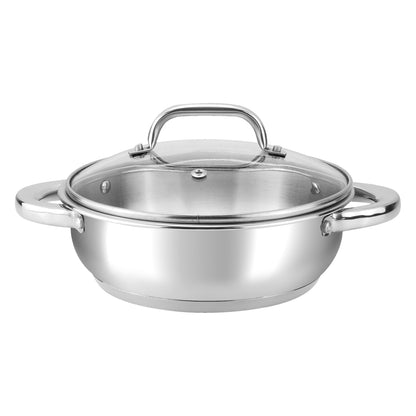 Vinod Letten Set - Ergonomic Handle Detail Stainless Steel Cookware | Vinod Cookware