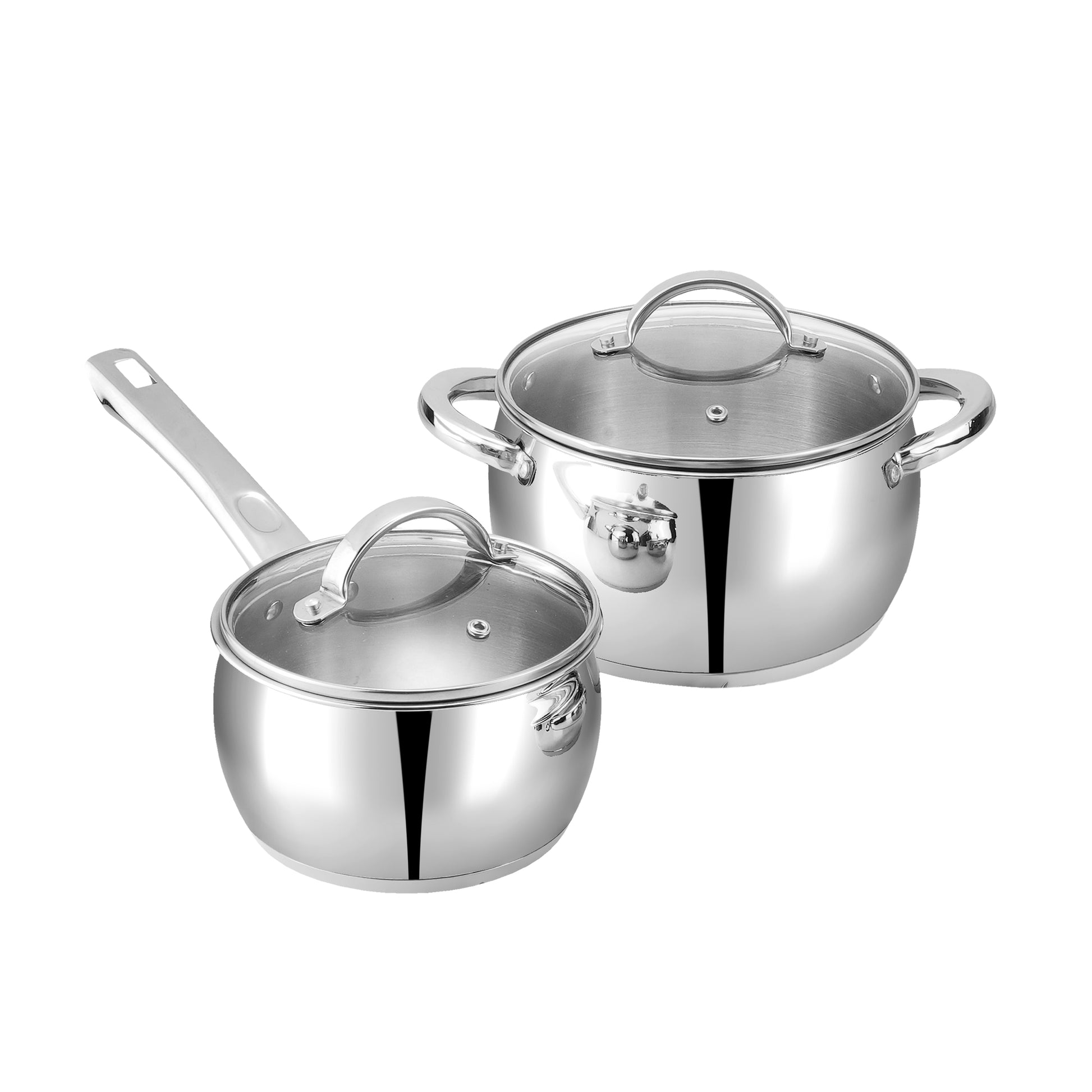 Vinod Letten Set - SAS Impact Bonded Base for Even Heat and Energy Efficiency | Vinod Cookware
