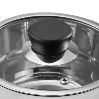 Vinod Trevi Saucepan - Premium Stainless Steel Corrosion Resistant Hygienic | Vinod Cookware