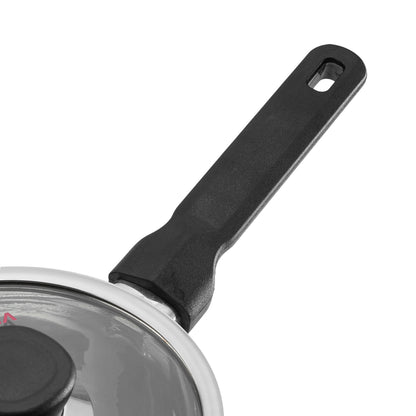 Vinod Trevi Saucepan - Impact Bonded Base Warp-Resistant for Daily Use | Vinod Cookware