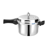 Vinod Platinum Pressure Cooker with Deep Pan Pressure Cooker & Common Lid - 2 pc Combo Set