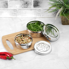 Kraft Herb Storage Box/Dabba Sets