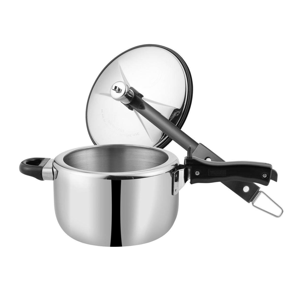 Vinod Platinum Triply Stainless Steel Inner Lid Pressure Cooker 3mm