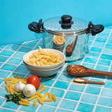 Vinod Stainless Steel Pasta Pot with Strainer lid
