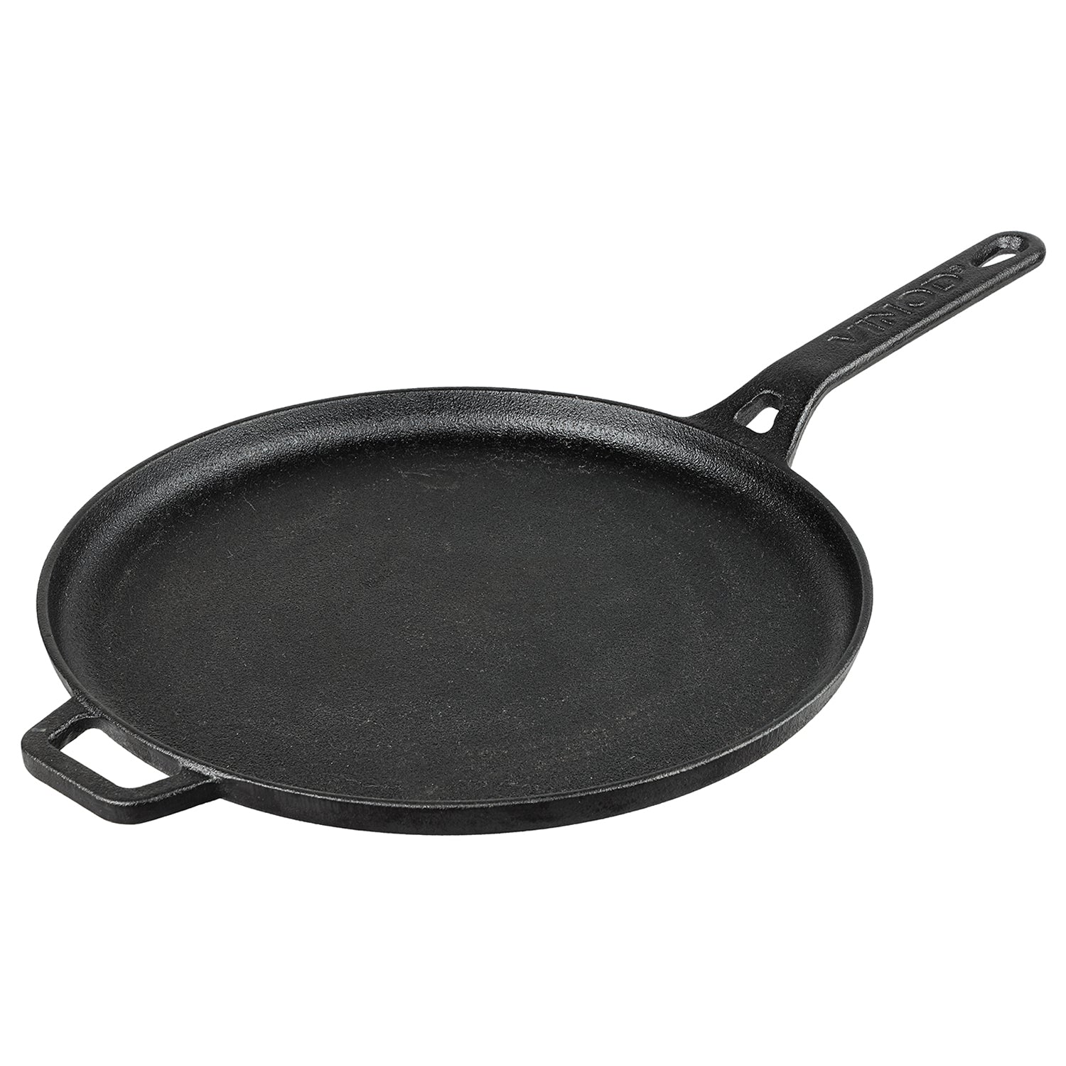 Vinod Legacy Pre-Seasoned Cast Iron Dosa Tawa - Product View | Vinod Cookware India