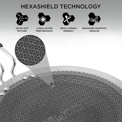 Vinod Platinum Triply SAS Pro Concave Tawa - HexaShield Technology | Vinod Cookware India