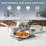 Kraft Futuretec Triply Cookware Sets