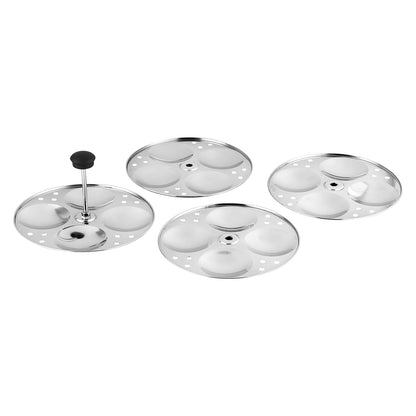 Vinod Multi Pot - AISI 202 Food Grade Stainless Steel Idli Plates | Vinod Cookware