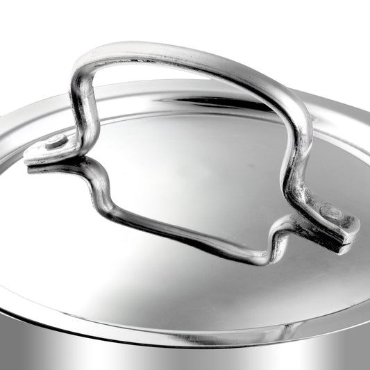 Vinod Classique Deluxe Set - Stainless Steel Lid for Frypan and Saucepan | Vinod Cookware