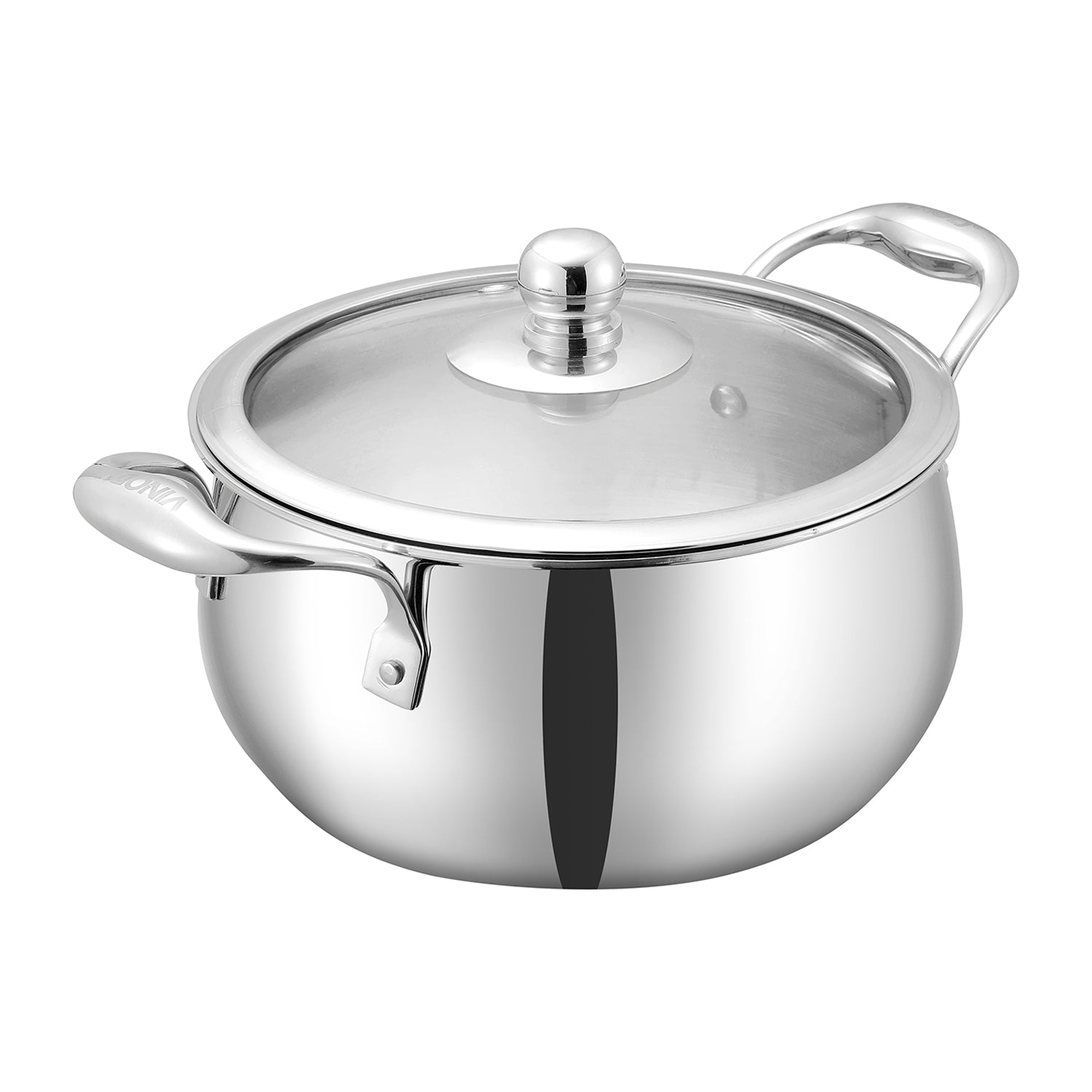 Energy Efficient Cookware, Durable Stainless Steel Pot, Dishwasher Safe Saucepot, Rust Resistant Cookware, Kitchen Cooking Pot, Heavy Gauge Bottom