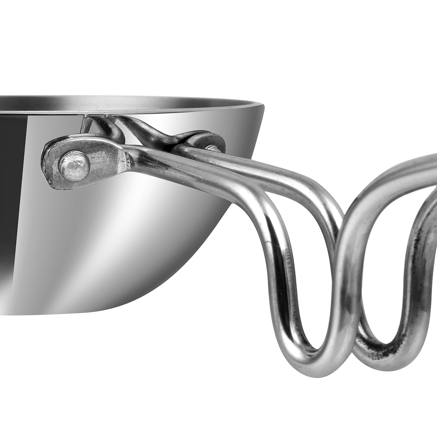 tadka utensil, kitchen essentials India, cooking utensils, gas stove cookware, induction compatible cookware, durable cookware, heavy base tadka pan, small tadka pan, kitchen tools stainless steel, premium cookware India