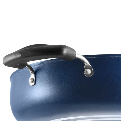 Vinod Zest Non Stick Deep Fry Pan - Sturdy Riveted Handle | Vinod Cookware India