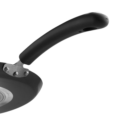 sleek design pan, home kitchen essential, chef cookware, durable nonstick surface