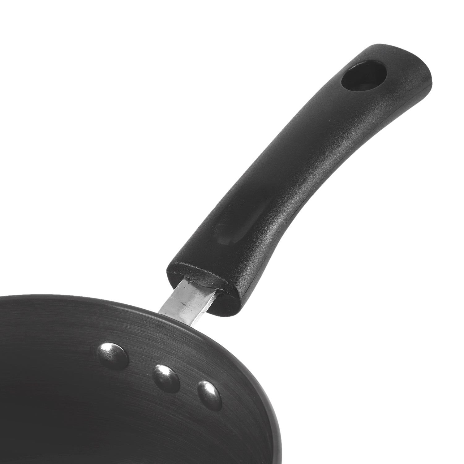 Vinod Hard Anodised Saucepan - Funnel for Easy Pouring | Vinod Cookware India