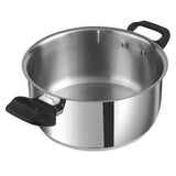 Vinod Stainless Steel Deluxe Saucepot - (Induction friendly)