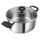 Vinod Stainless Steel Deluxe Saucepot - (Induction friendly)