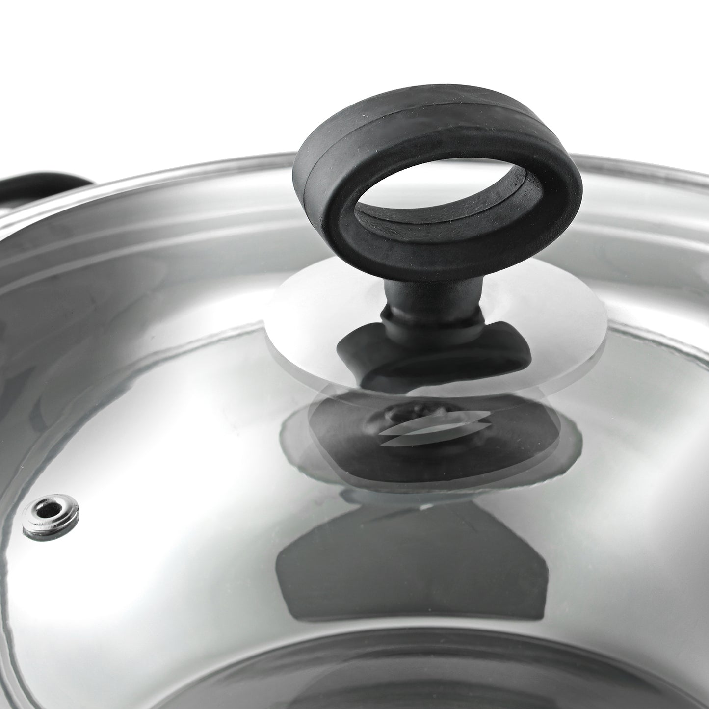 Vinod Deluxe Kadai - Toughened Glass Lid for Steam Monitoring | Vinod Cookware