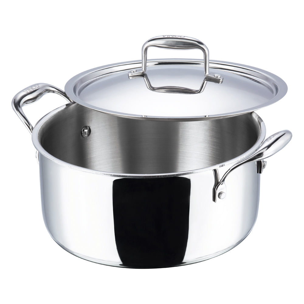 Durable Stainless Steel Pot, Toxin-Free Cookware