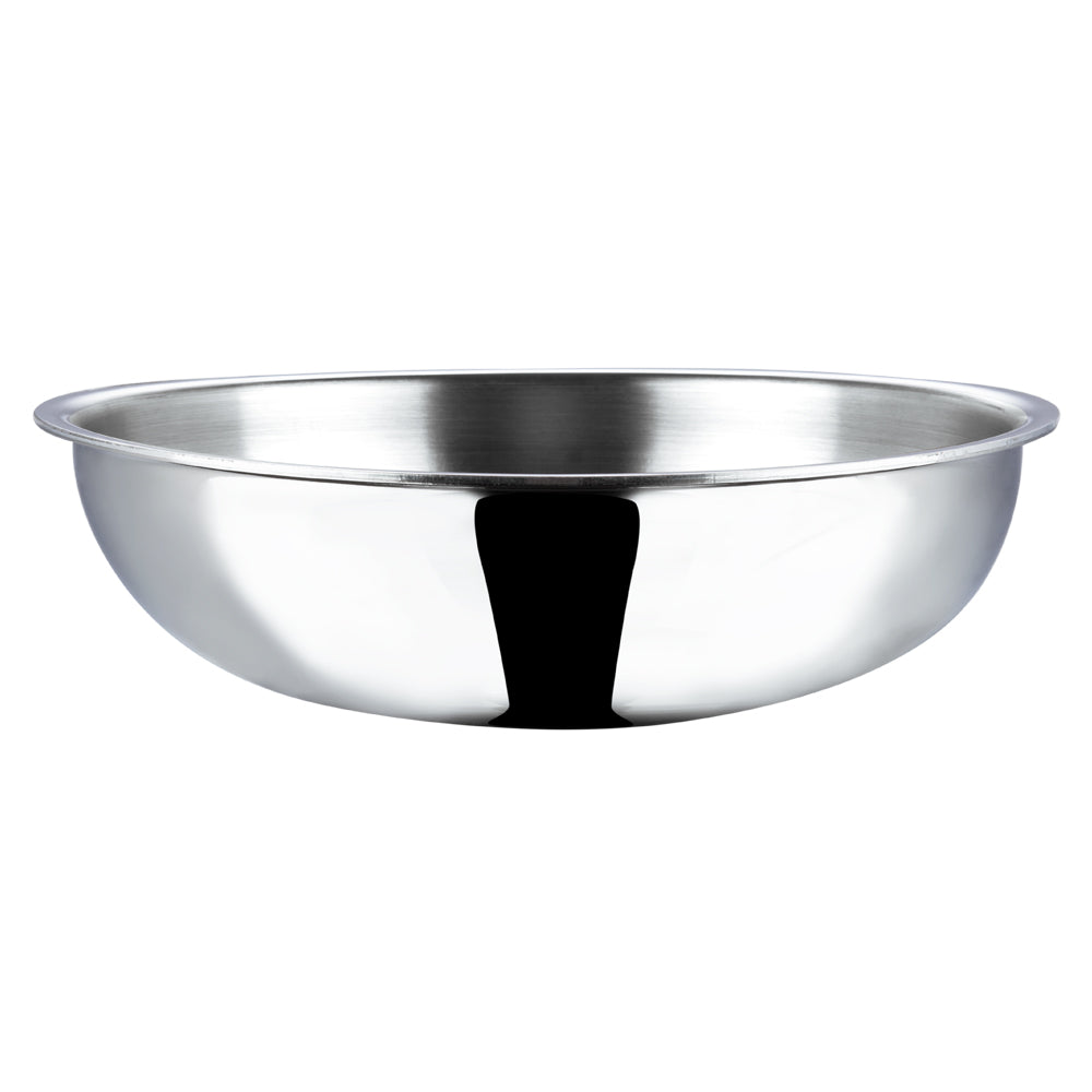 Vinod Platinum Triply Stainless Steel Tasla - Body Detail | Vinod Cookware India