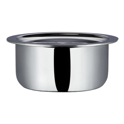 Vinod Platinum Triply Stainless Steel Tope with Lid Induction Friendly | Vinod Cookware India