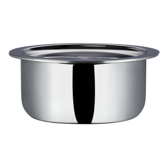 Vinod Platinum Triply Stainless Steel Tope with Lid Induction Friendly | Vinod Cookware India