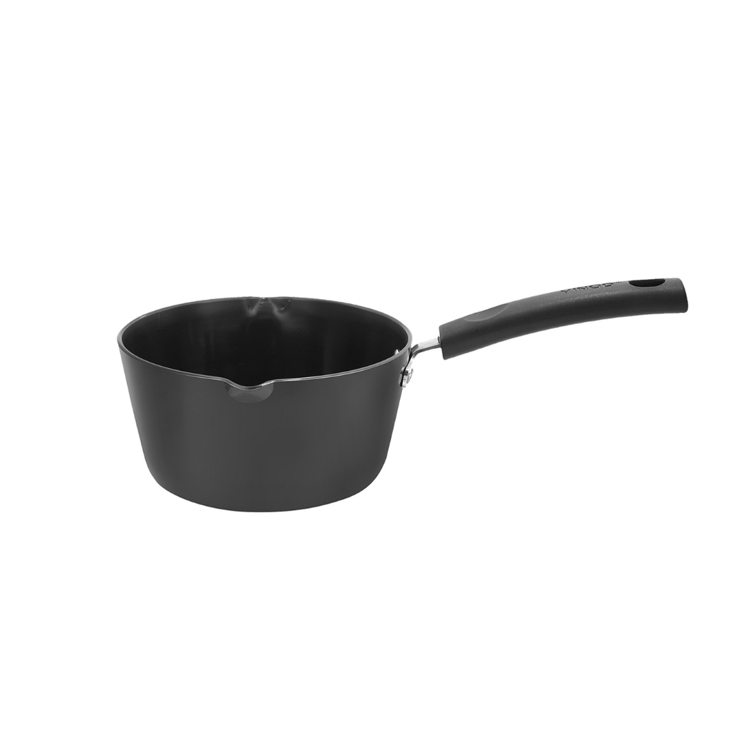 Hard Anodised American Sauce Pan | Premium Vinod Cookware | Durable Kitchen Sauce Pan | Heavy Bottom Sauce Pan      