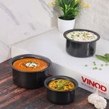 Vinod Hard Anodised  3 pc Tope Set