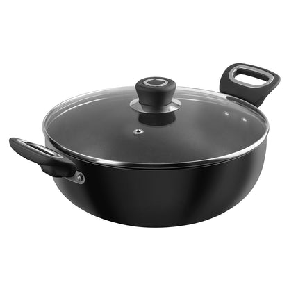 Vinod Hanos Non Stick Kadai - Hero Shot | Vinod Cookware India