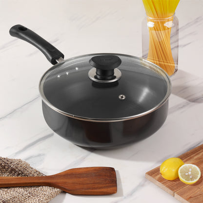 Vinod Hard Anodised All Purpose Pan 24cm - Main View | Vinod Cookware India