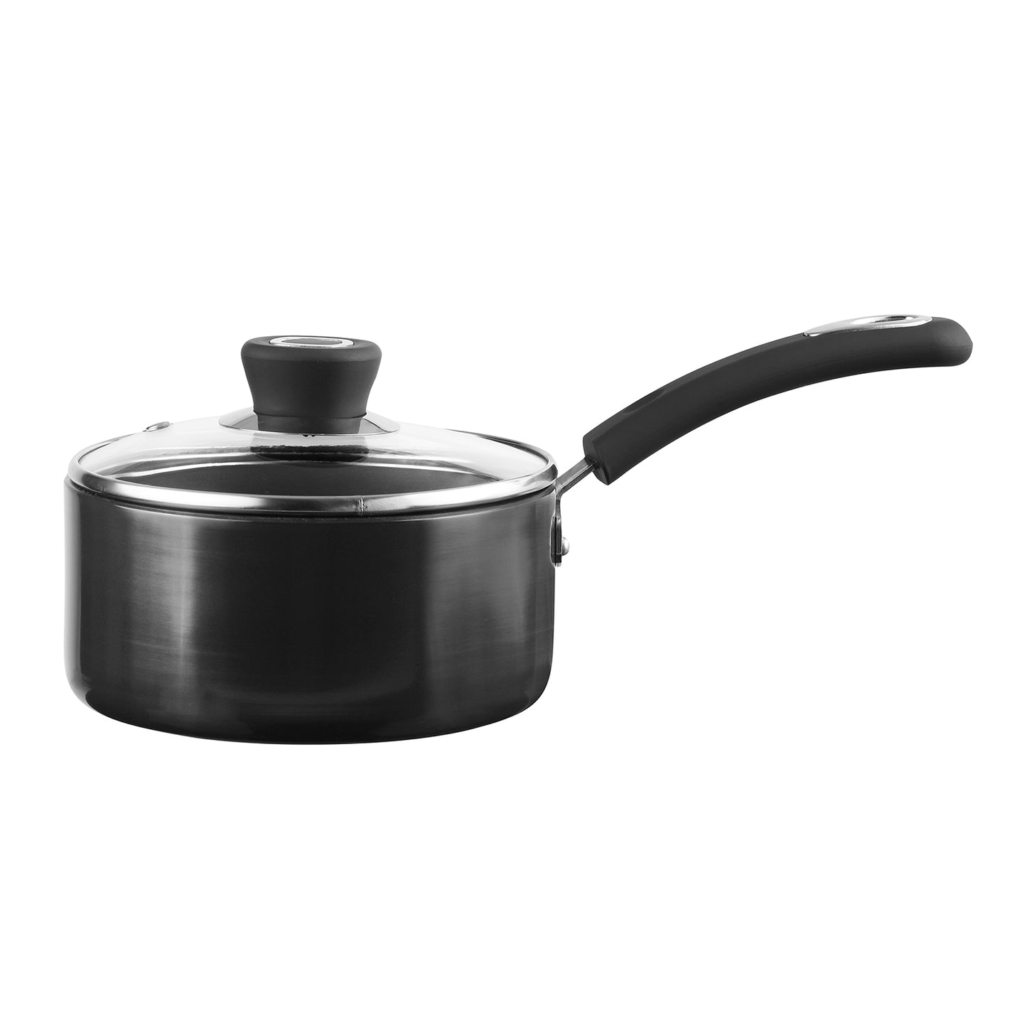 Vinod Hanos Non Stick Saucepan - Induction Safe with Glass Lid | Vinod Cookware India